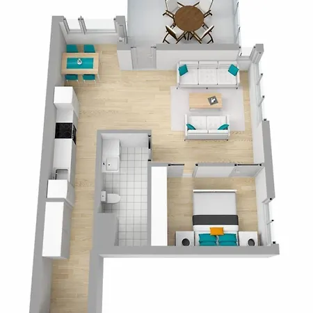 Kaldnes Brygge Apartamento *